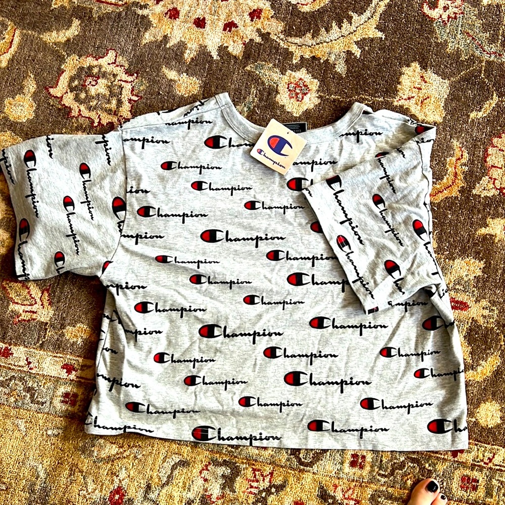 Brand new champion, crop top with tags